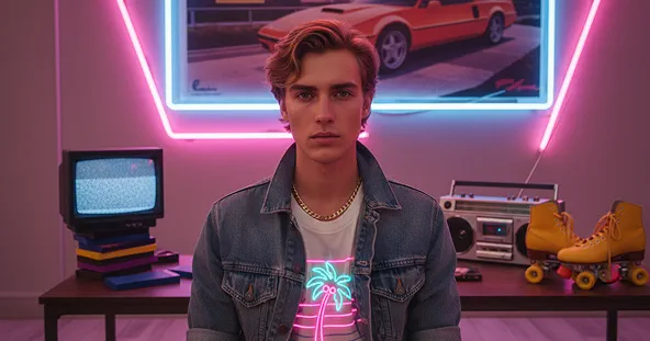 Add 1980s Filter to photo