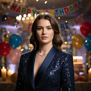 Add Birthday Background to Photo