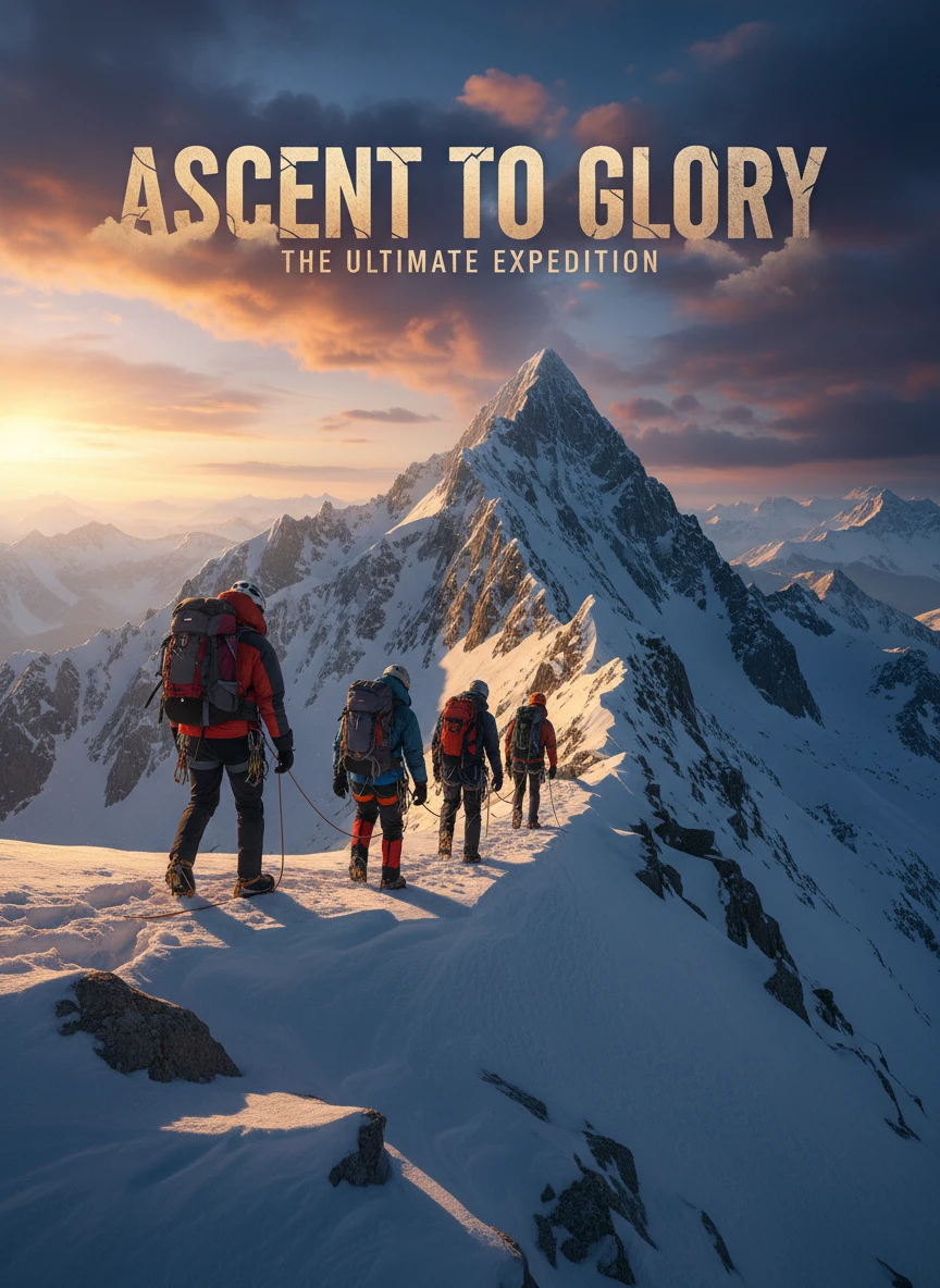 Adventure Travel Expedition Poster