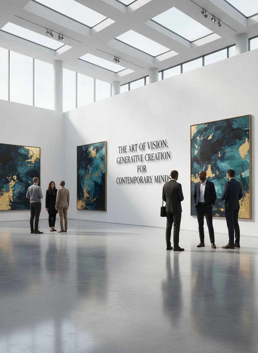 Art Exhibition Gallery Poster