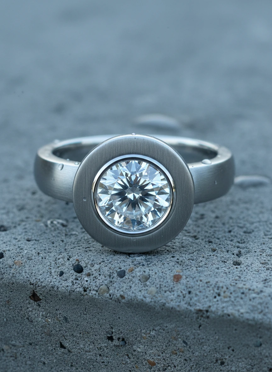 Bezel Set Contemporary