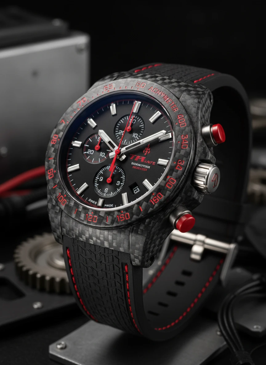 Carbon Fiber Racing Watch