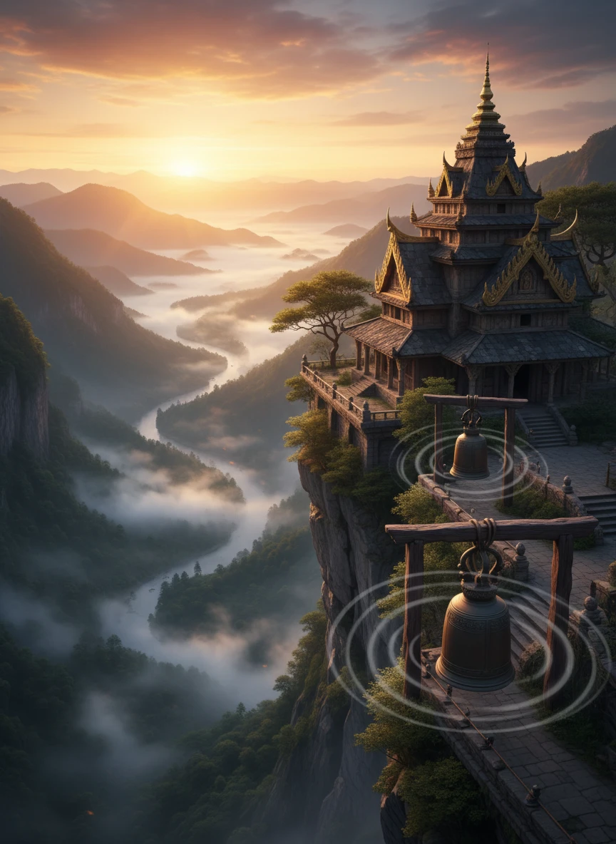 Cliffside Valley Temple