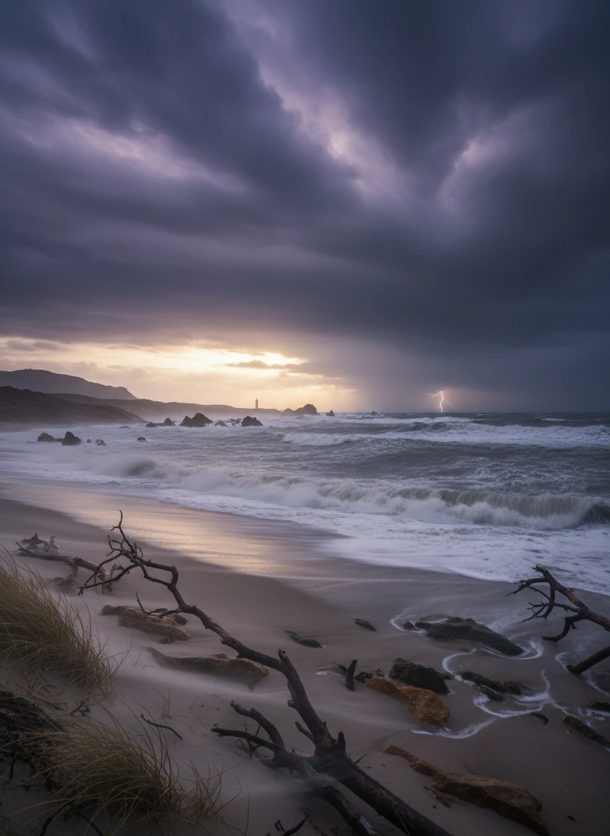 Early Morning Calm Beach
