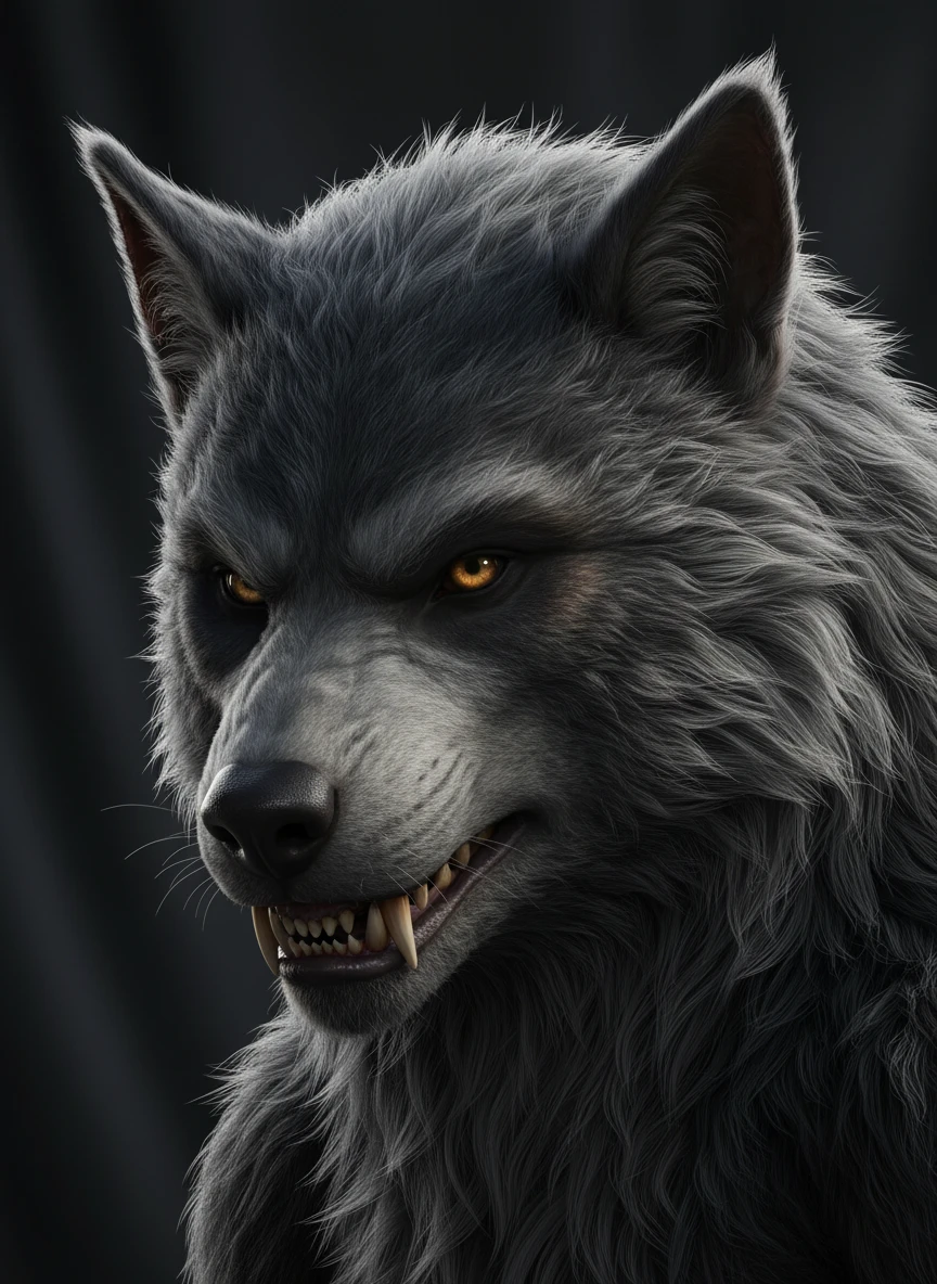 Elegant Monster Portrait