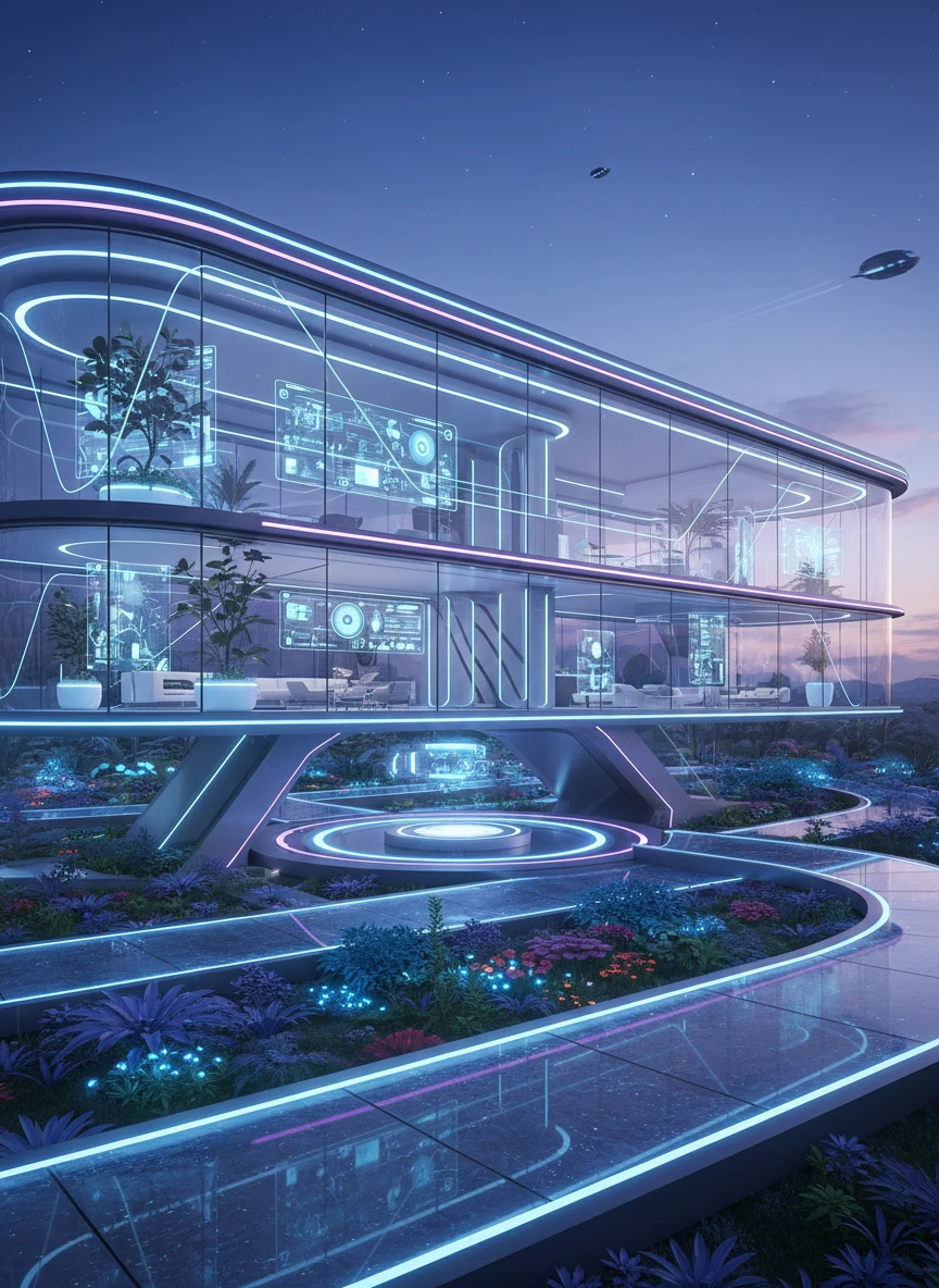 Futuristic Smart House