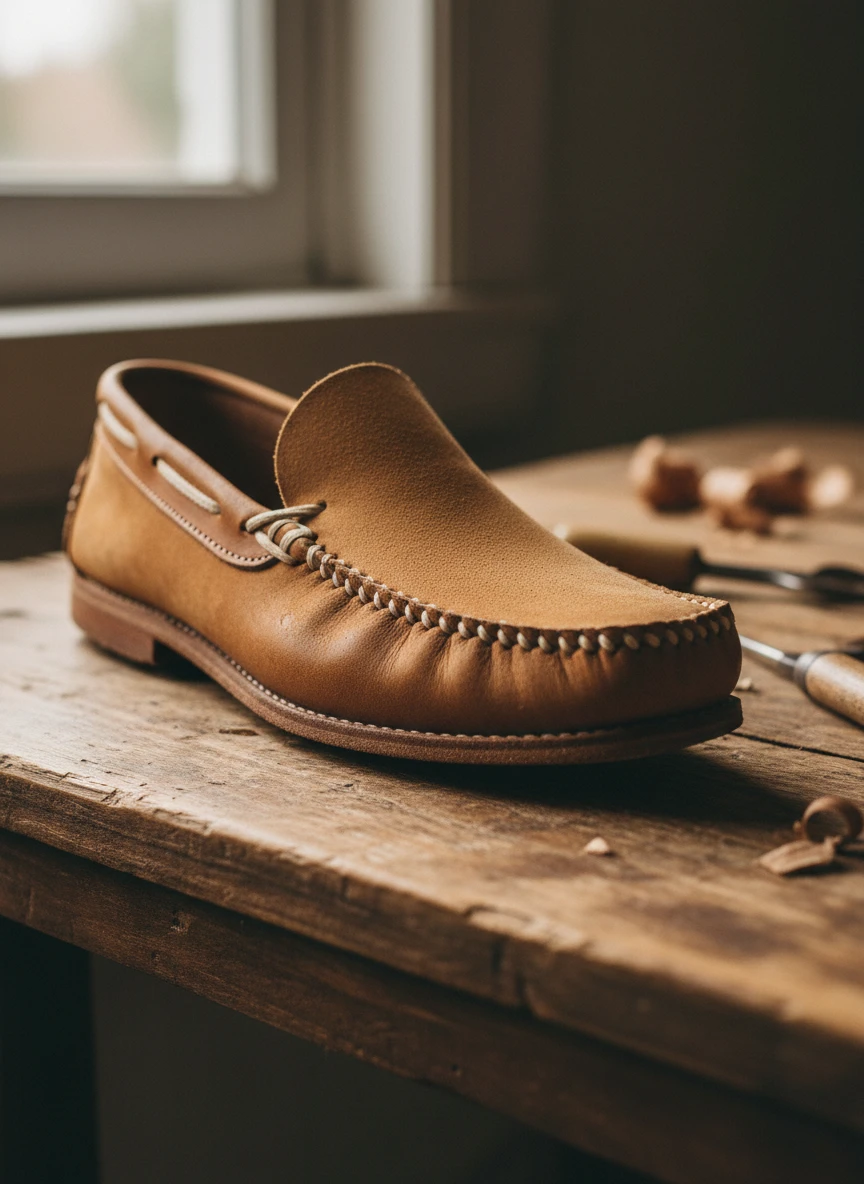 Handcrafted Artisan Moccasin