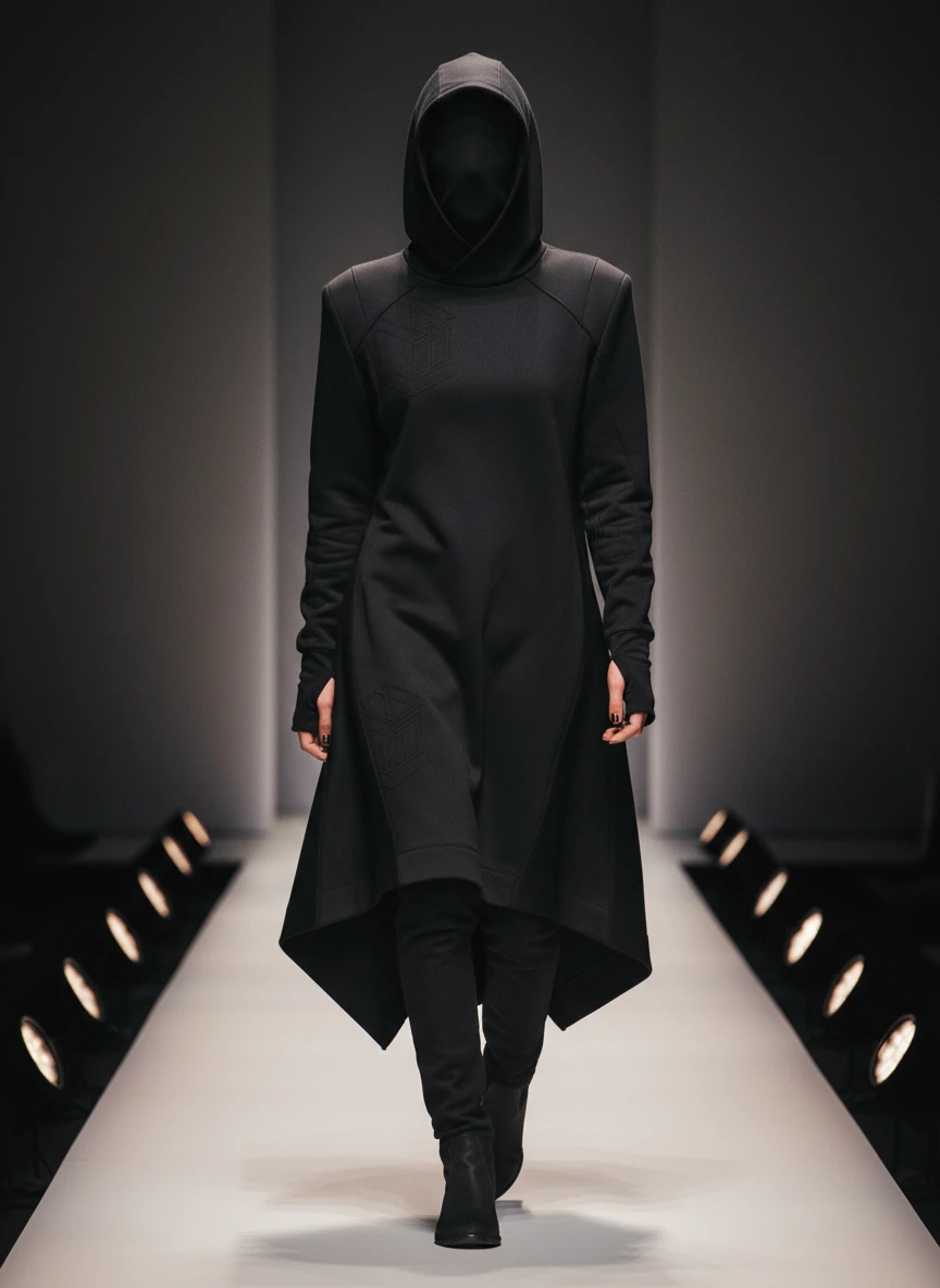 High-Fashion Runway Moment