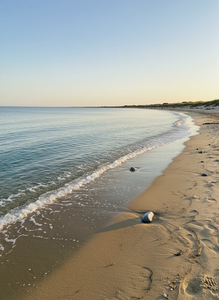 Peaceful Sandy Shore
