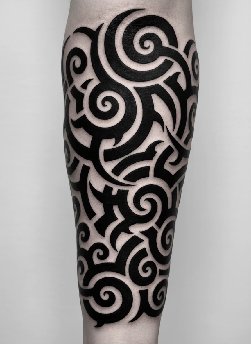 Tribal Pattern Tattoo