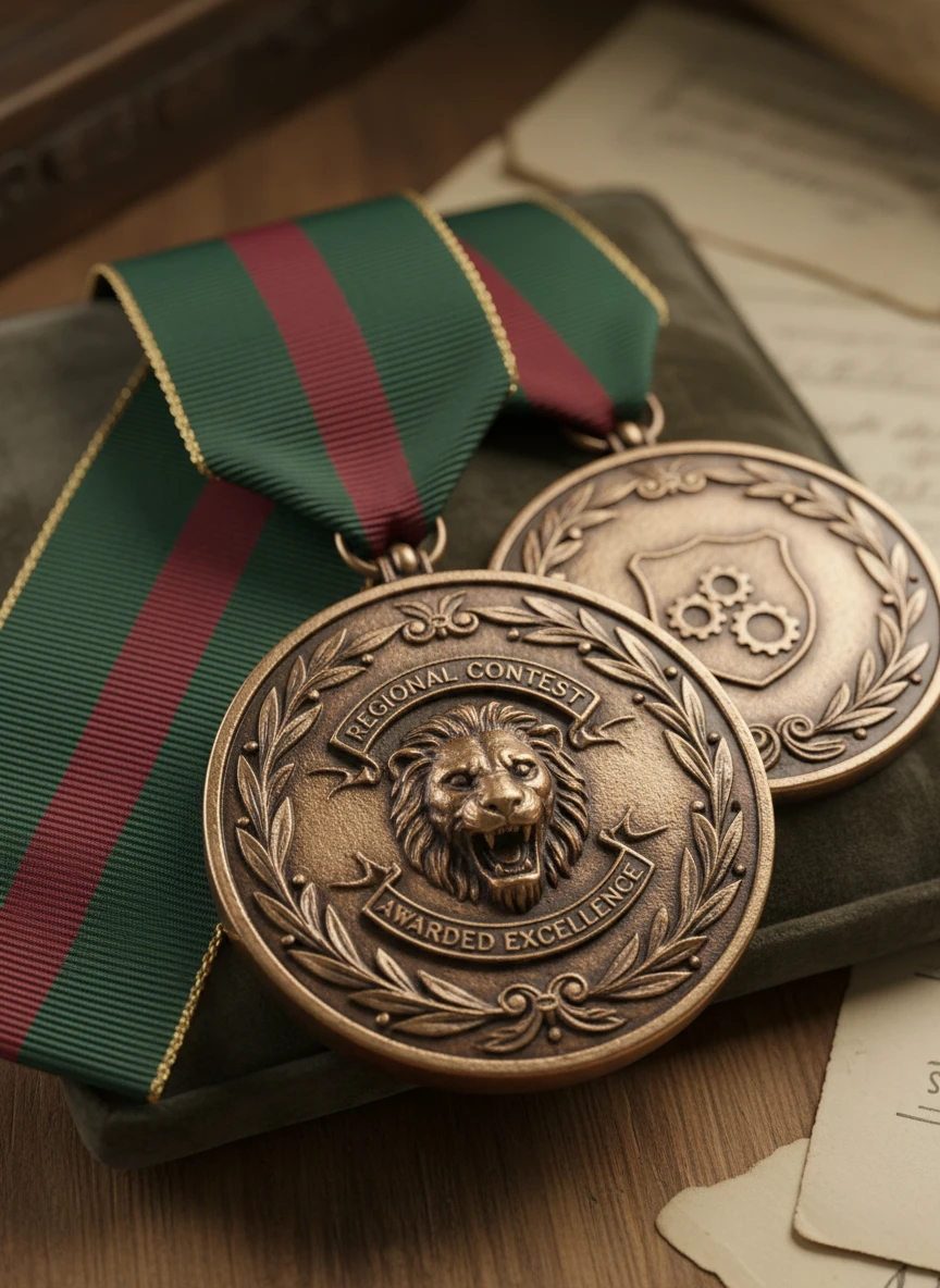 Vintage Bronze Honor