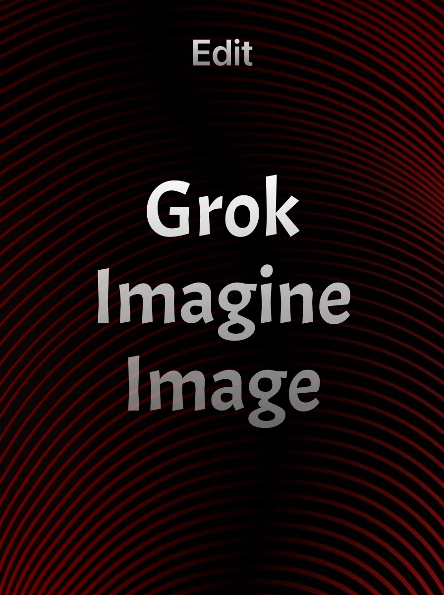 Grok Imagine Image Edit