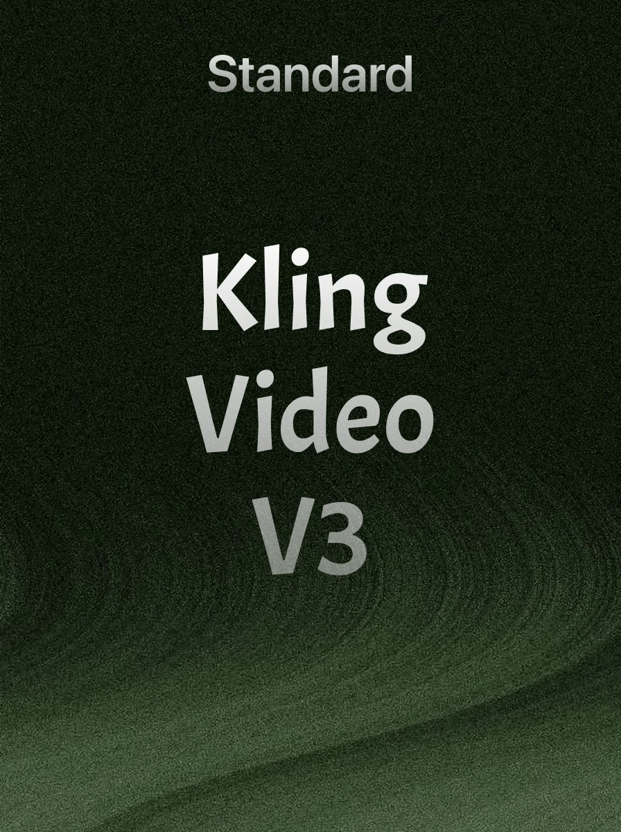 Kling Video V3 Standard