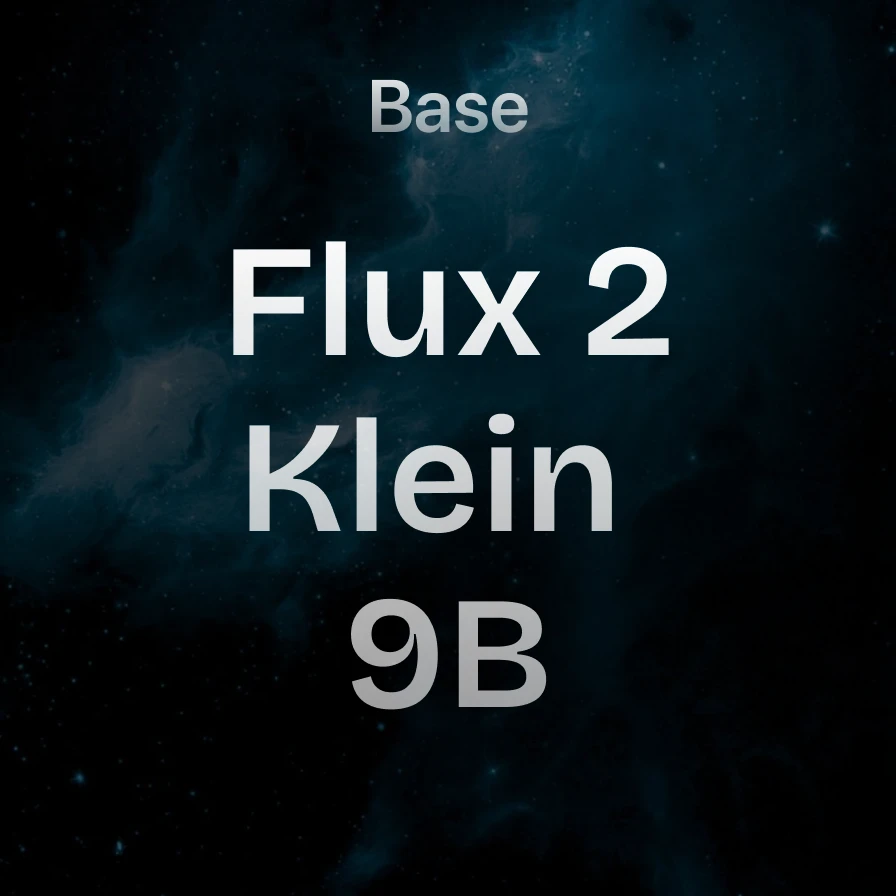Flux 2 Klein 9B Base